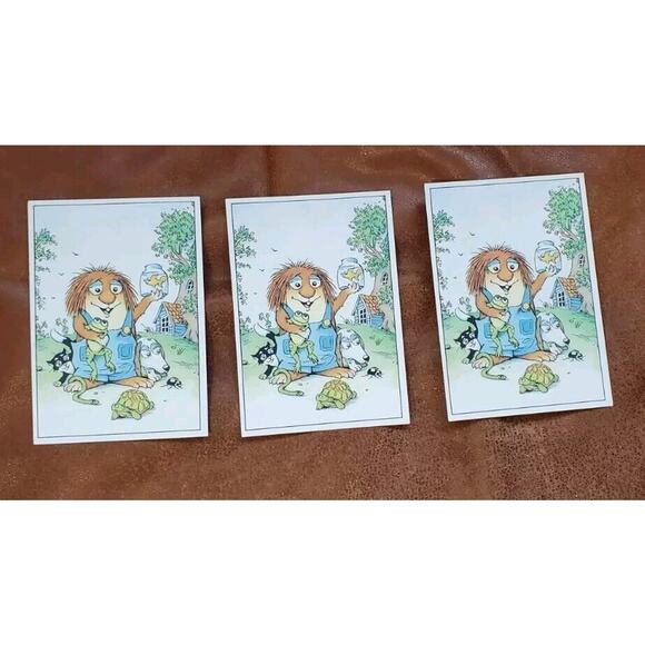 3 Little Critter Approximately 4 Inch X 6 Inch Post Cards Mercer Mayer USA - Picture 1 of 11